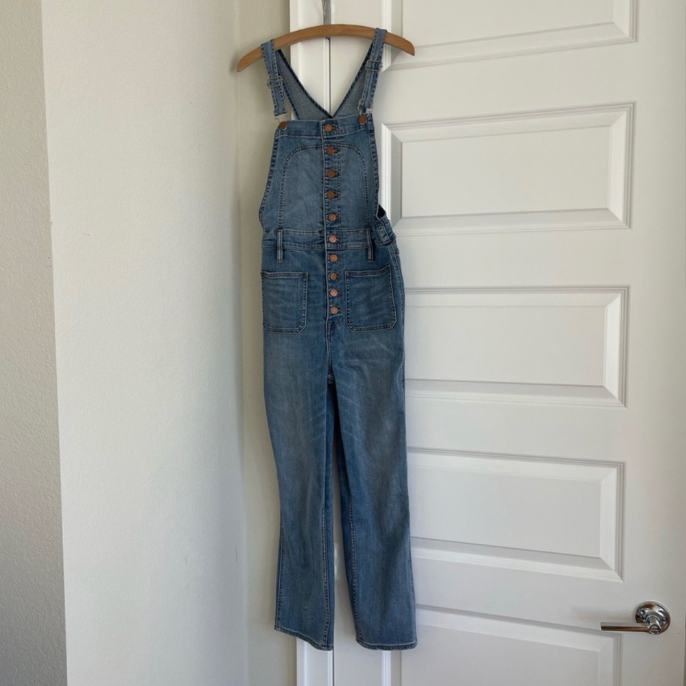 Madewell Button Front Overalls - Picture 2 of 10